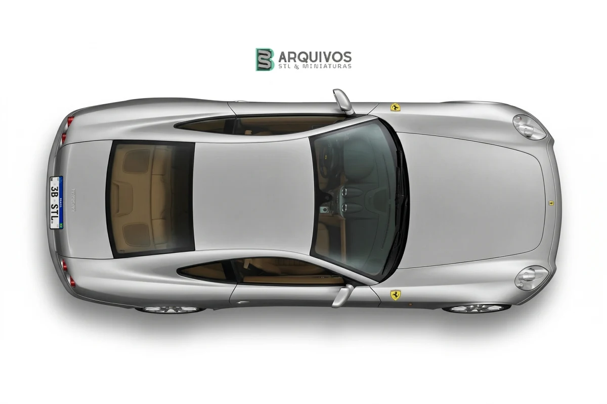 Modelo 3D STL - Ferrari 612 Scaglietti — foto 2